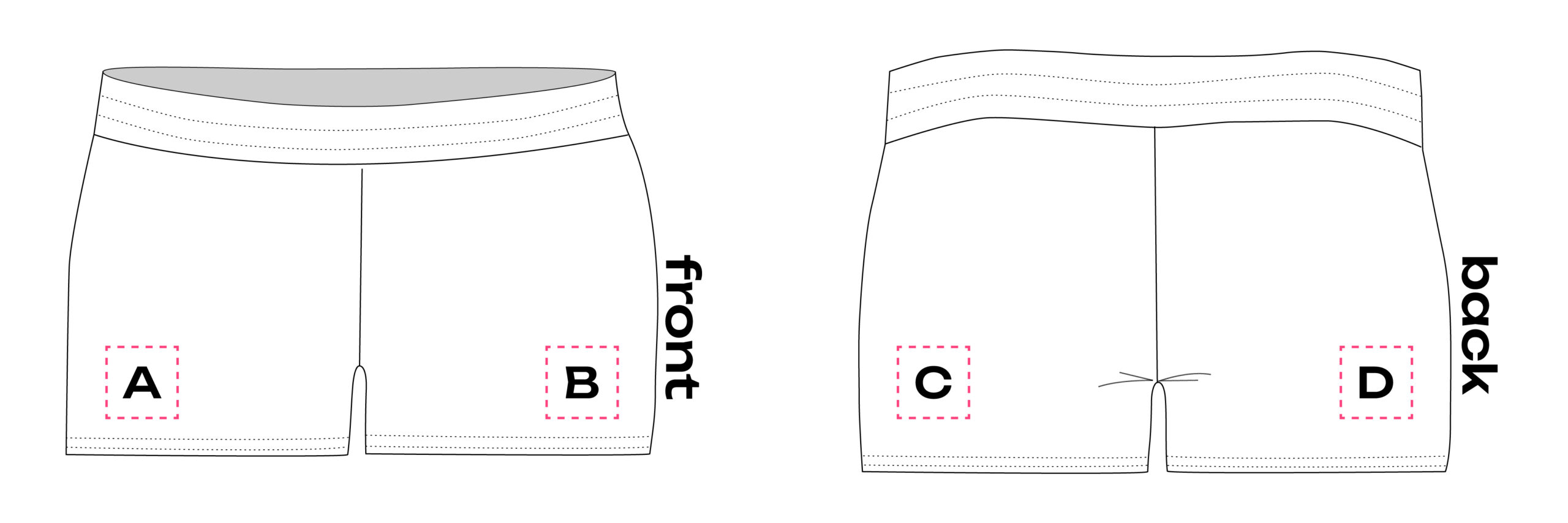 Lycra Shorts logos reference