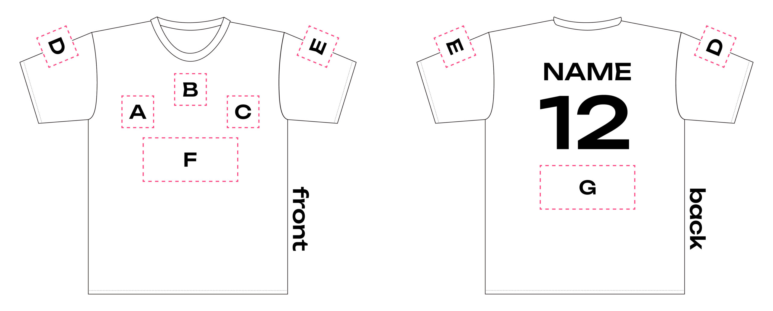 Shirt logos reference